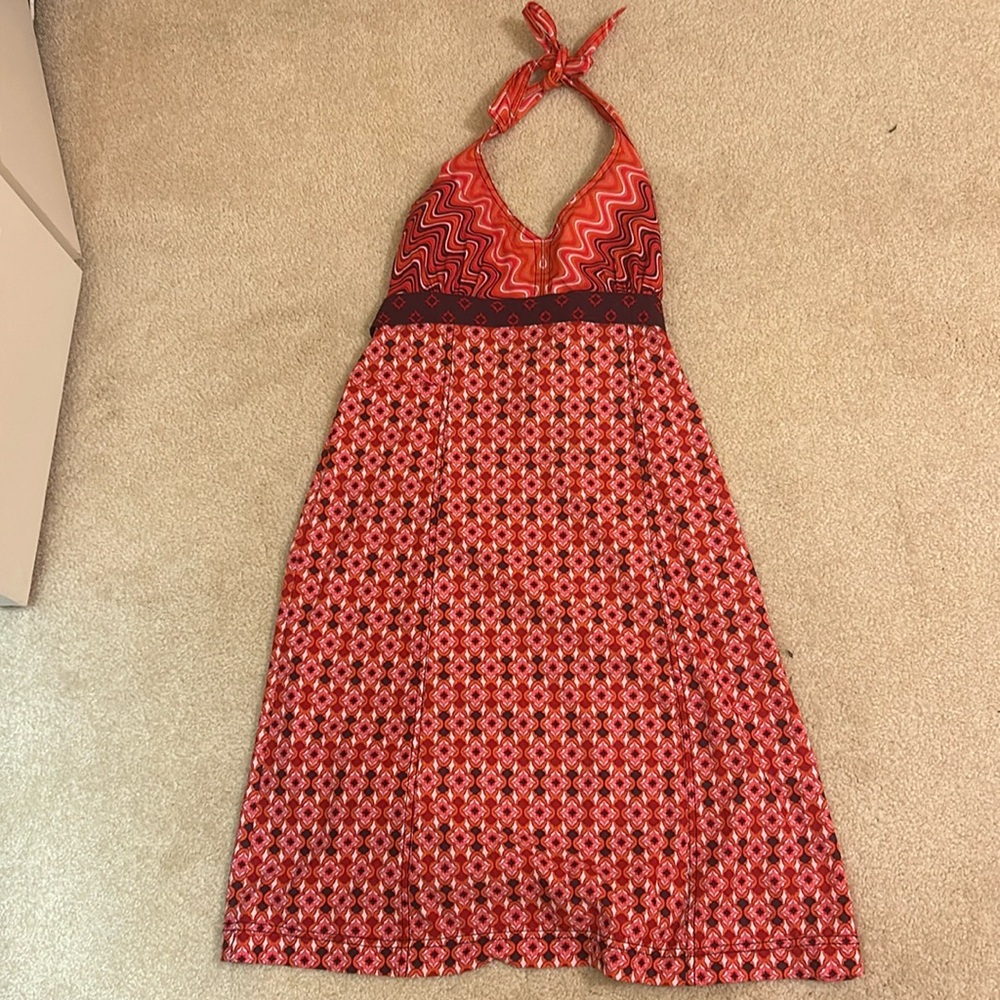 Athleta summer halter dress, size 6